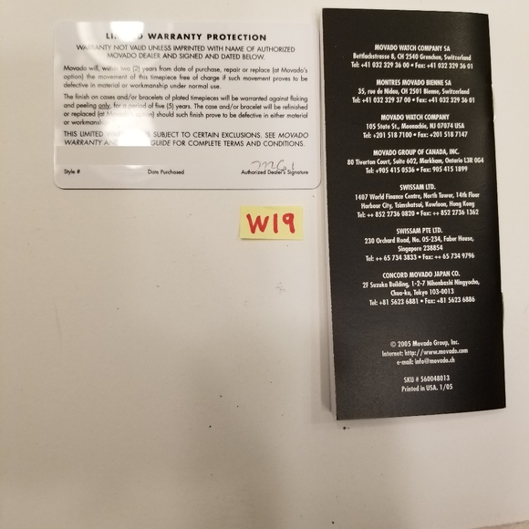 Movado Kara Women Bagle Swiss Stainless Steel Crystal Watch 0605248 Fresh Batter - Picture 13 of 16